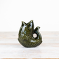 Dark Green Gluggle Jug