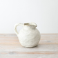 Round Rustic White Speckle Jug
