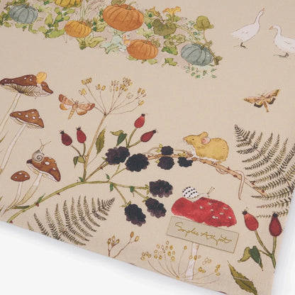 Autumn Scene Cotton Tea Towel