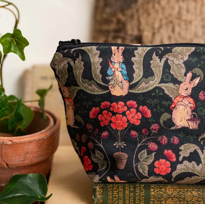 Beatrix Potter Floral Cotton Make Up Bag