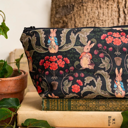 Beatrix Potter Floral Cotton Make Up Bag