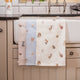 Woodland Animal Cotton Tea Towel