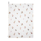 Woodland Animal Cotton Tea Towel