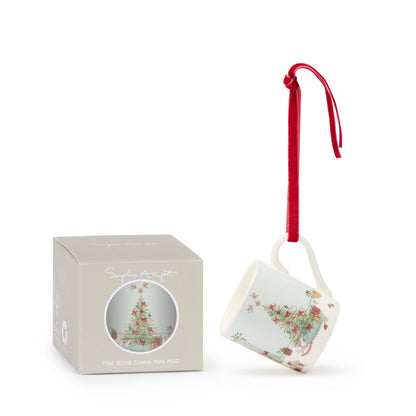Traditional Christmas Mini Mug Bauble