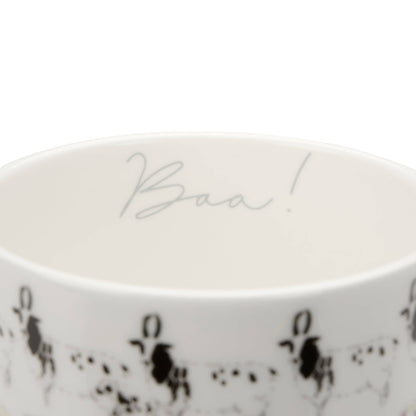 Sheep Baa China Mug by Sophie Allport