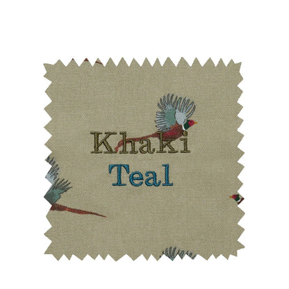 Pheasant Cotton Tea Towel