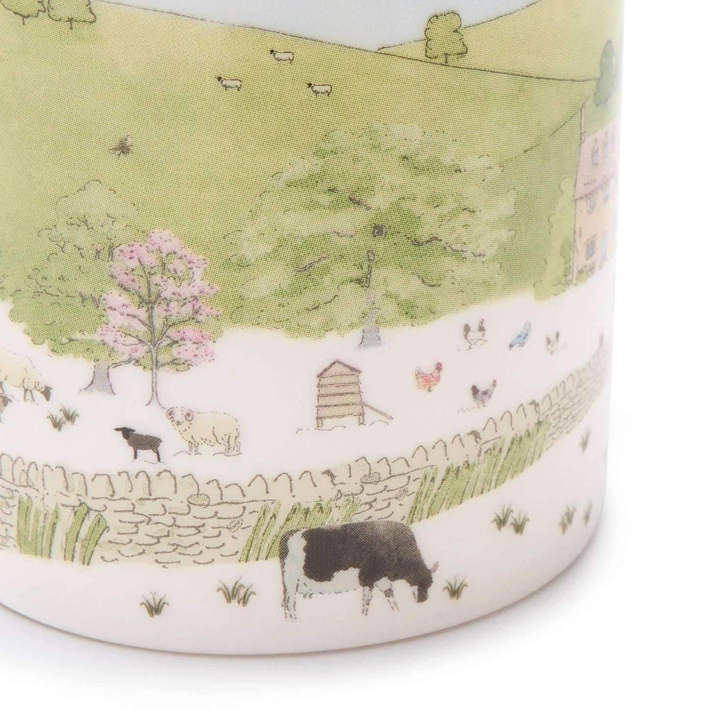 Spring Cottage Scene Mug