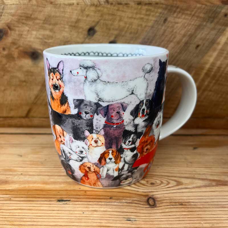 Bone China Dog Mug