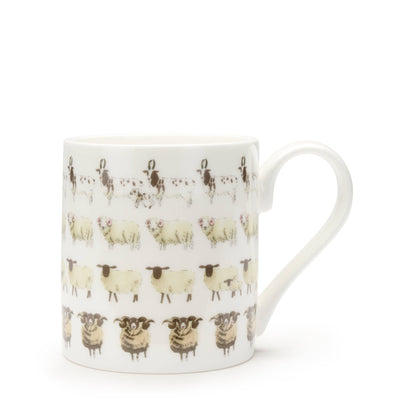 Sheep Baa China Mug by Sophie Allport