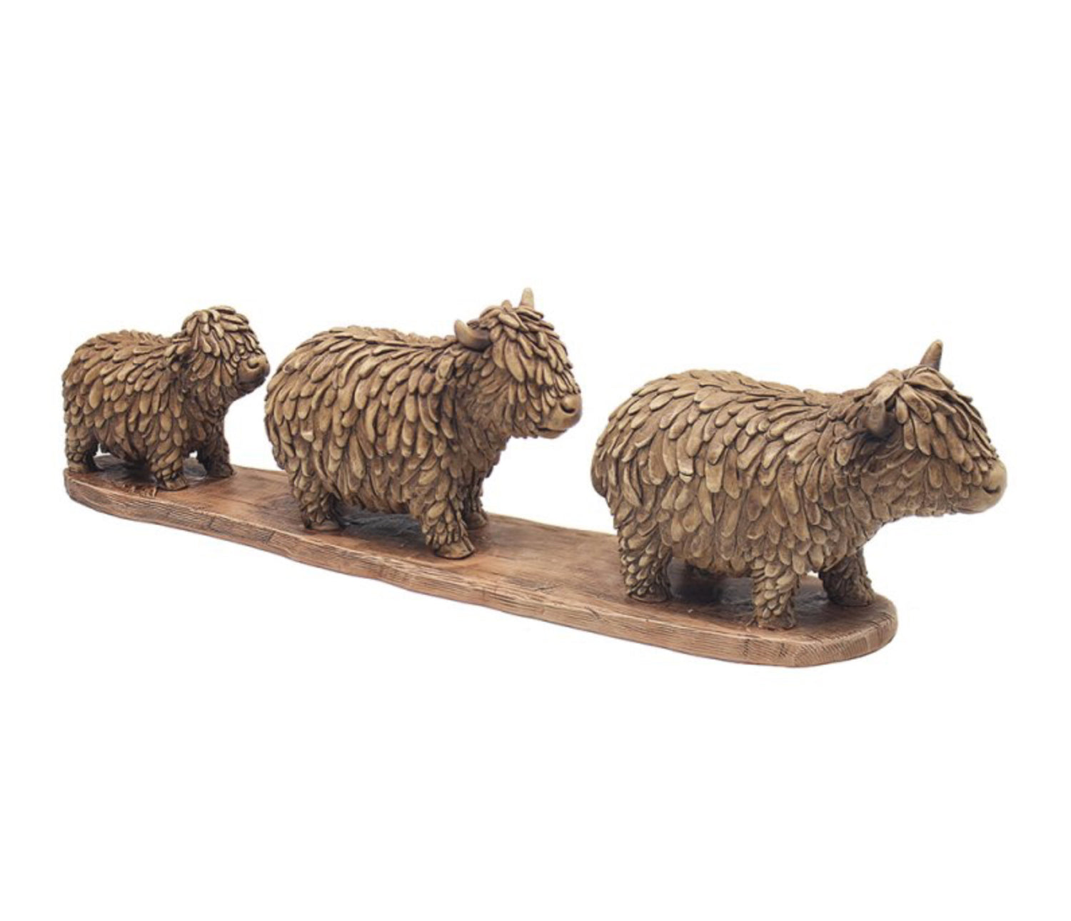 Highland Cow Family Ornament