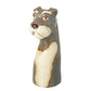 Grey Dog Vase | Cottage Style Decor