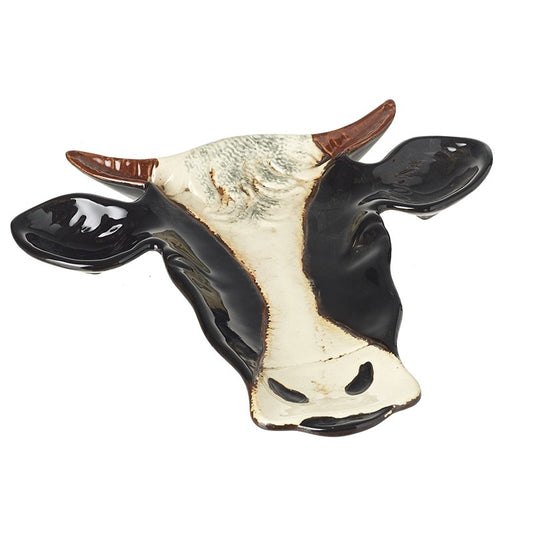 Ceramic Cow Plate | Country Kitchen Decor