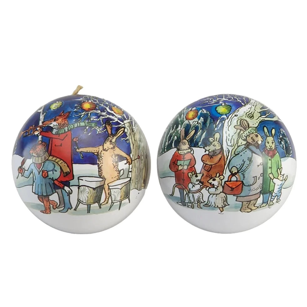 Christmas Animal Bauble Designs Carol Service