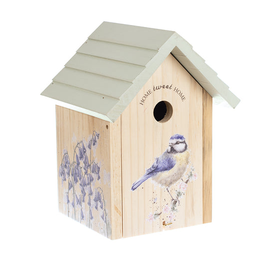 Wooden Blue Tit Birdhouse