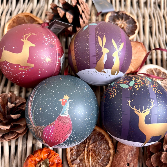 Animal Tin Baubles