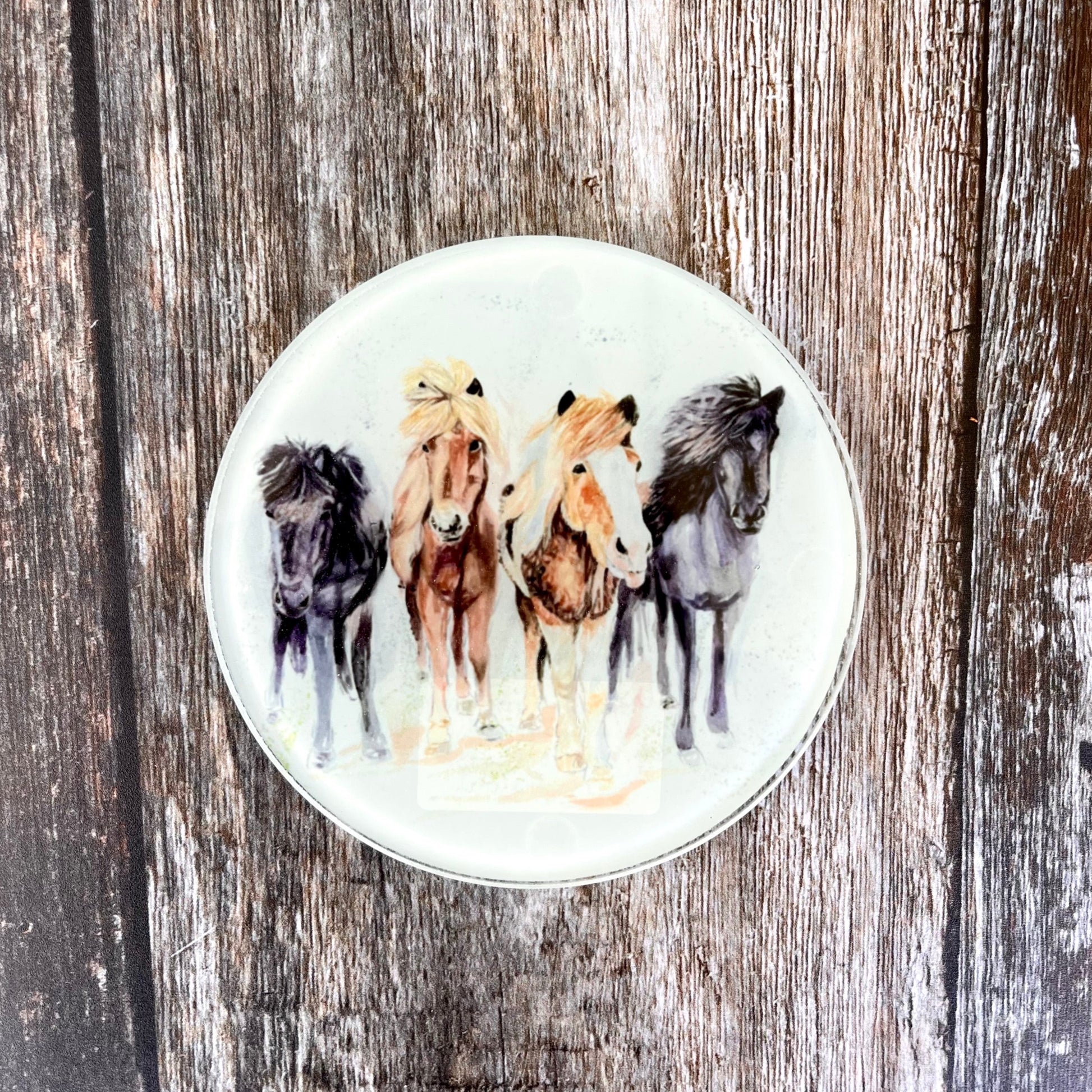 Pony Glass Coaster