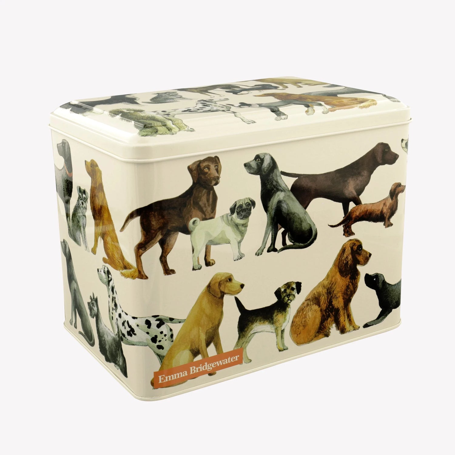 Emma Bridgewater Dog Hinged Biscuit Tin