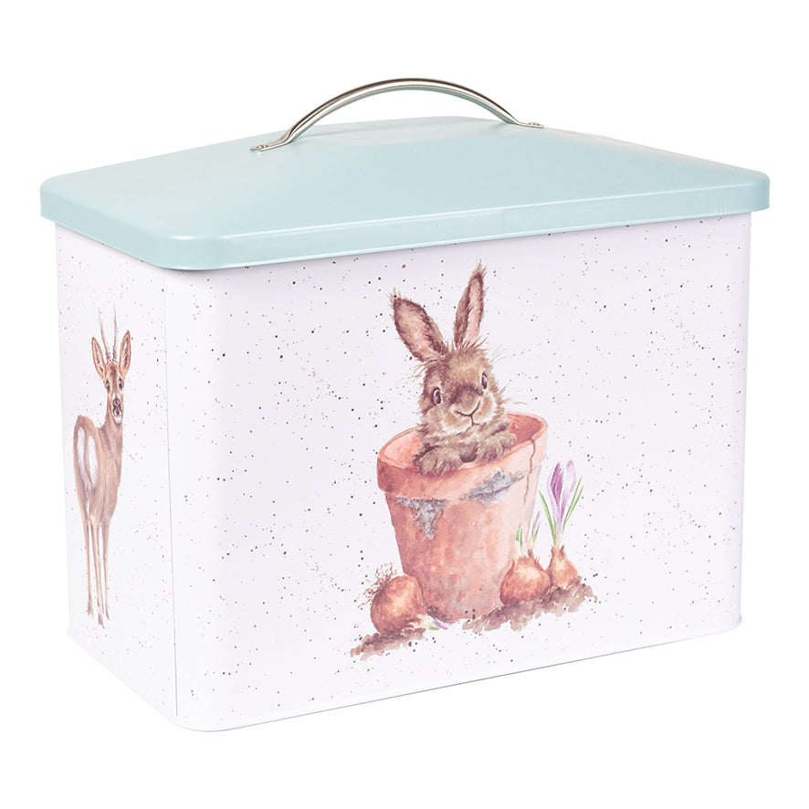 Country Animal Bread Bin Showing The Other 2 Sides